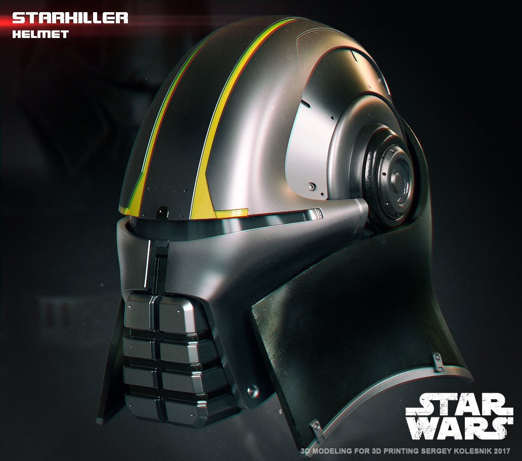 Starkiller Helmet - Cults3D — 3D model download