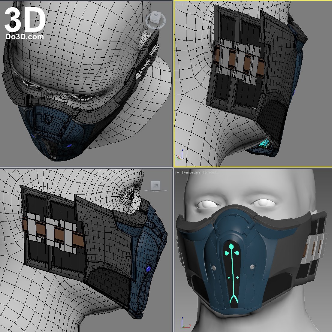 Subzero Mask DO3D — 3D model download