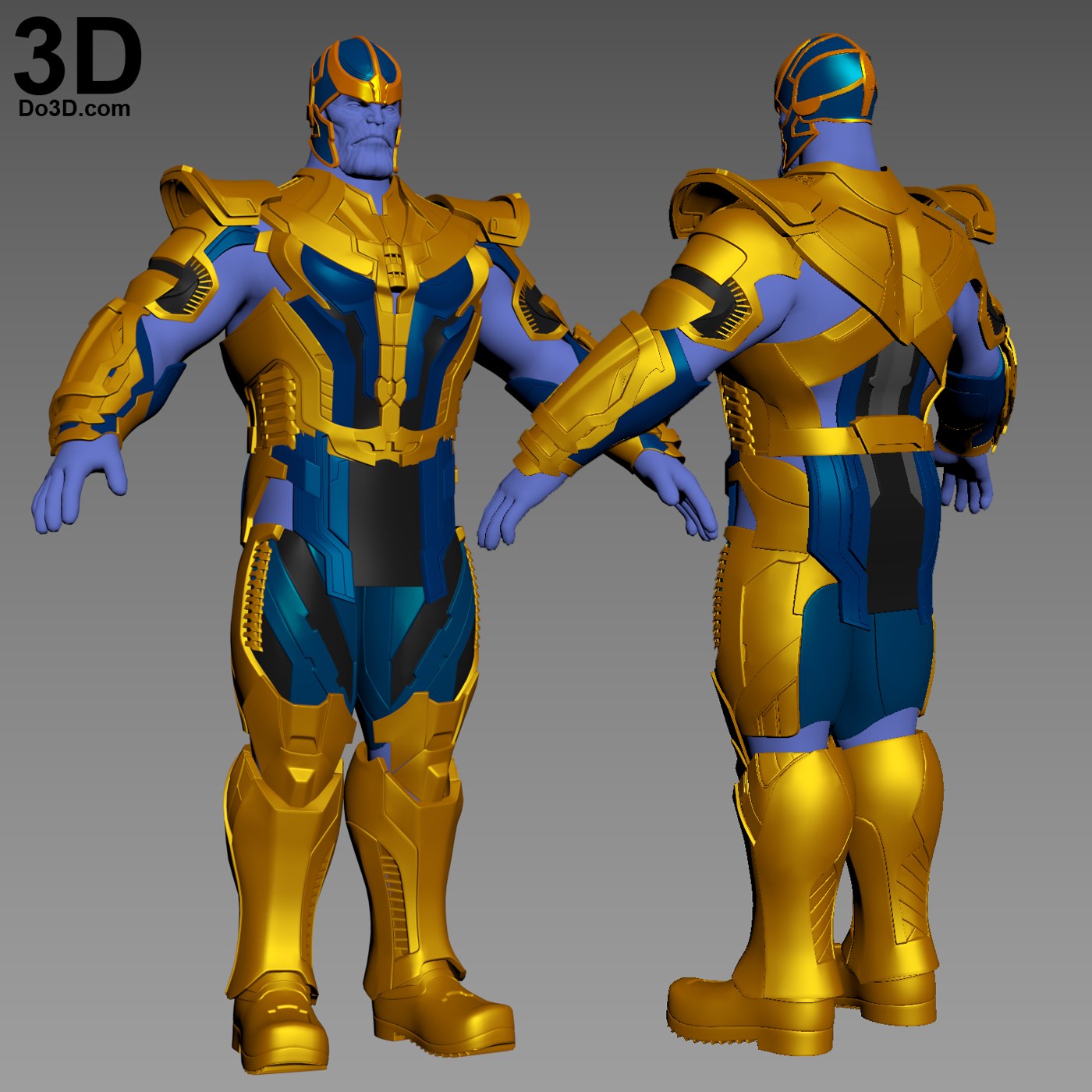 Thanos Armor DO3d — 3D model download