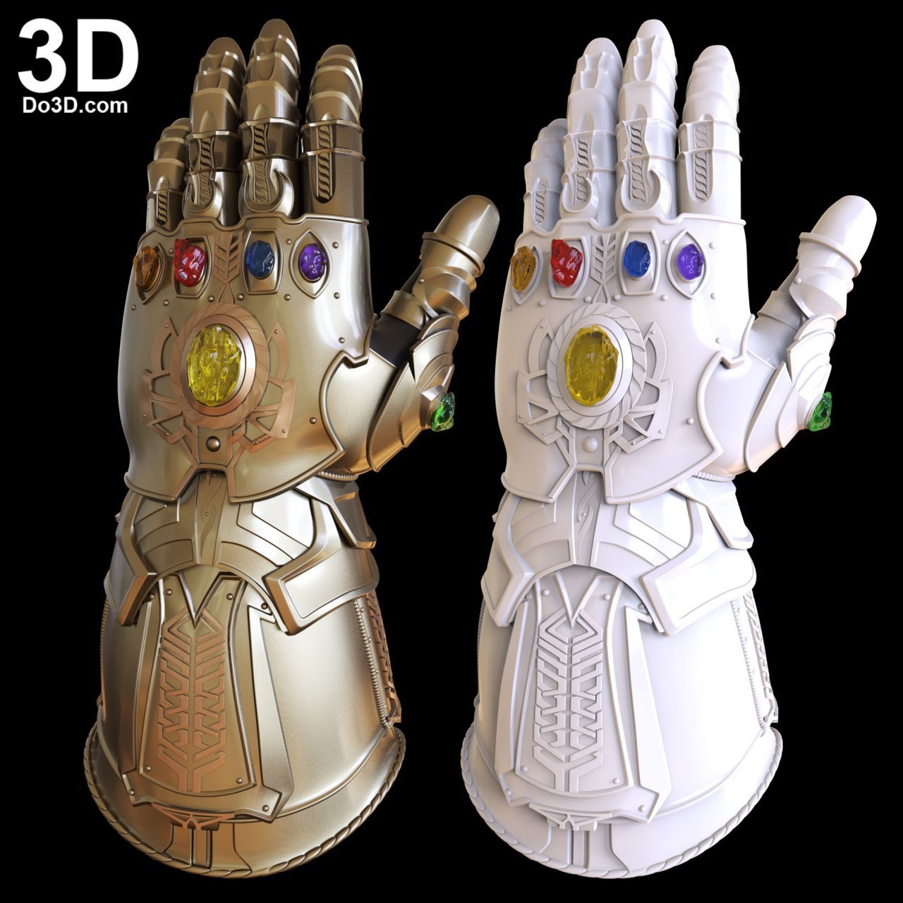 Thanos Infinity Gauntlet New by do3d — 3D model download