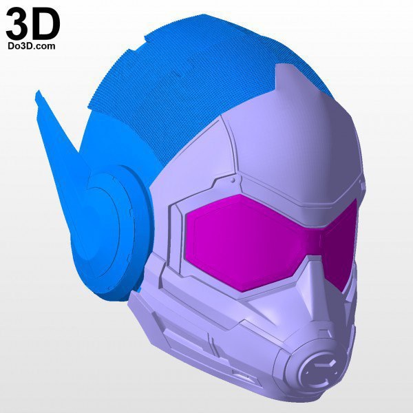 Wasp Female Helmet - DO3D — 3D model download