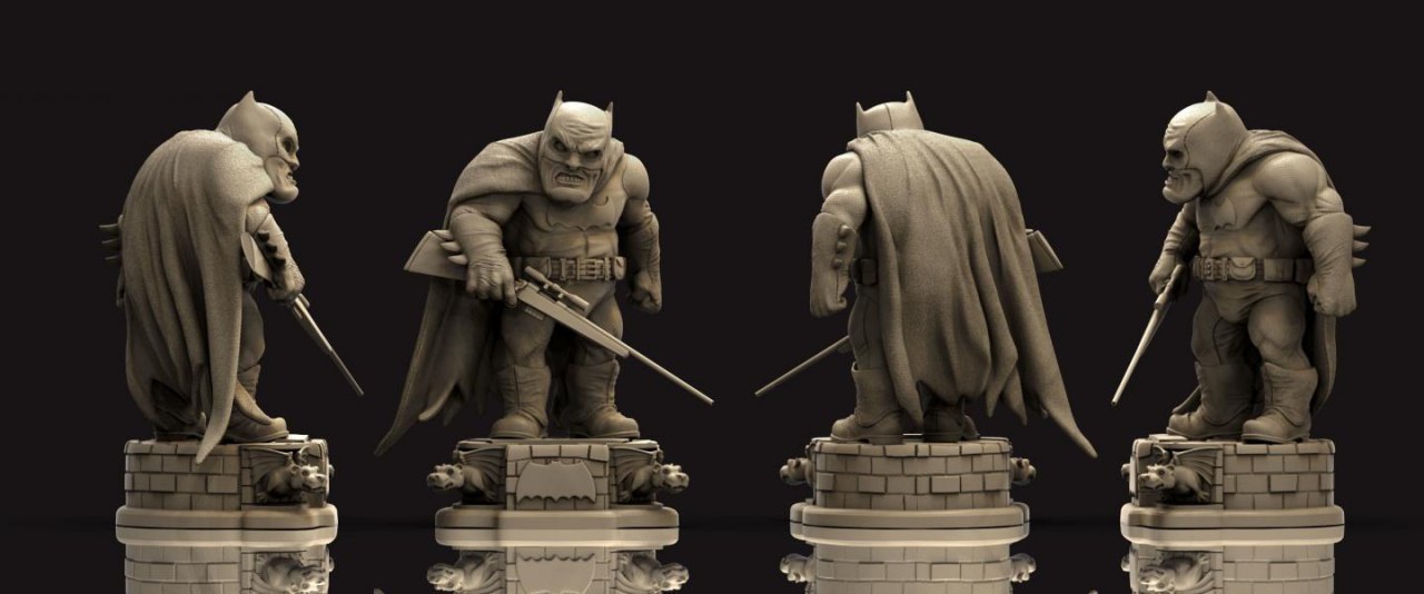 Batman Chibi Dark Knight — 3D model download