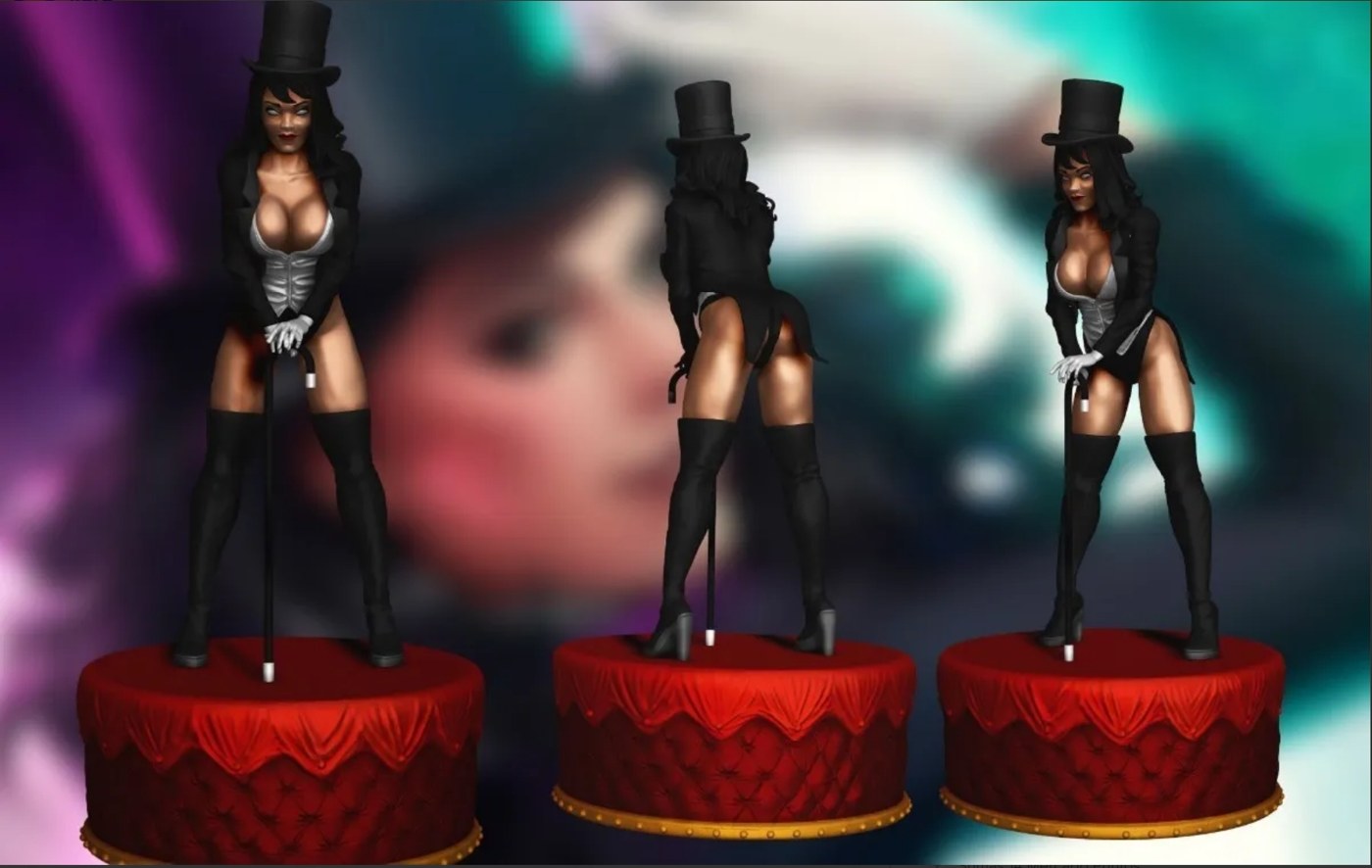 Zatanna — 3D model download