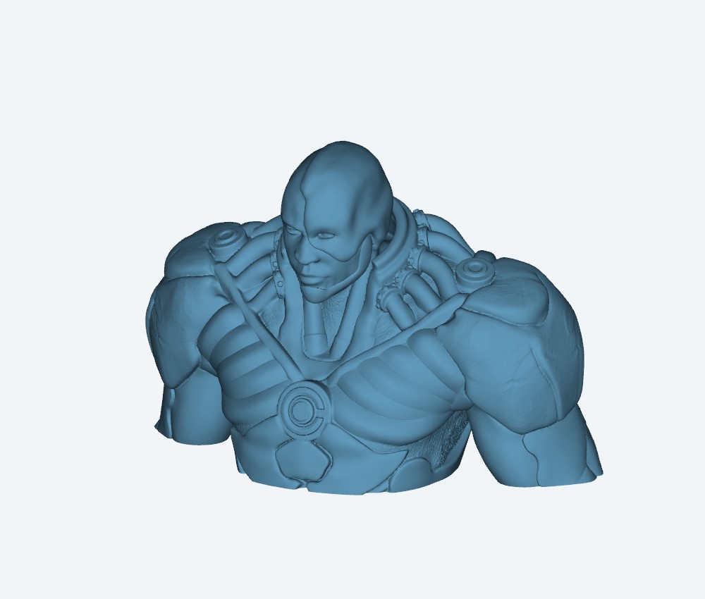 Cyborg 3D Printable Model V1 — 3D model download