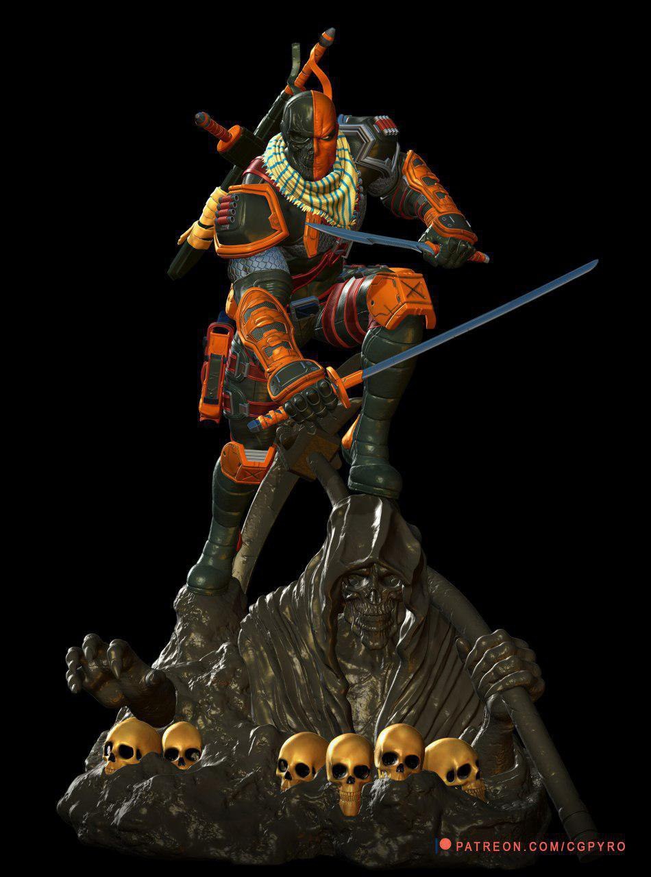 Deathstroke CGPYRO — 3D model download