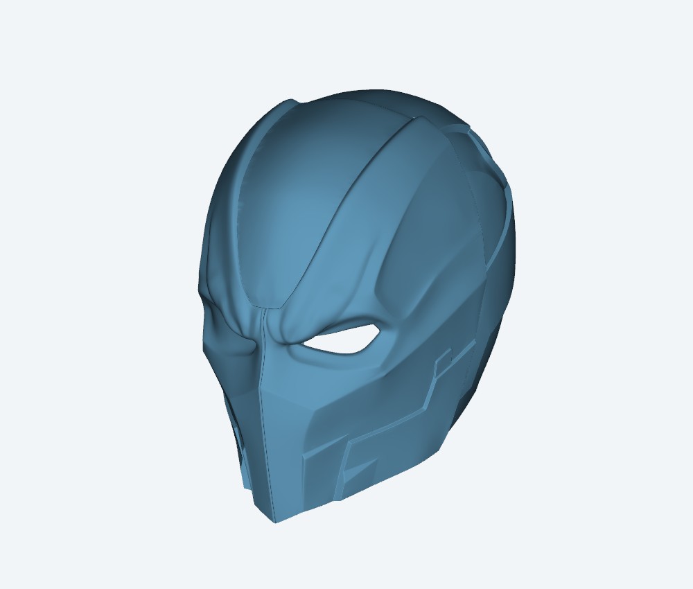 do3d Deathstroke Justice League Helmet (Mask, Cowl — 3D model download