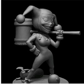 Harley Quinn   Chibi Atyle — 3D model download