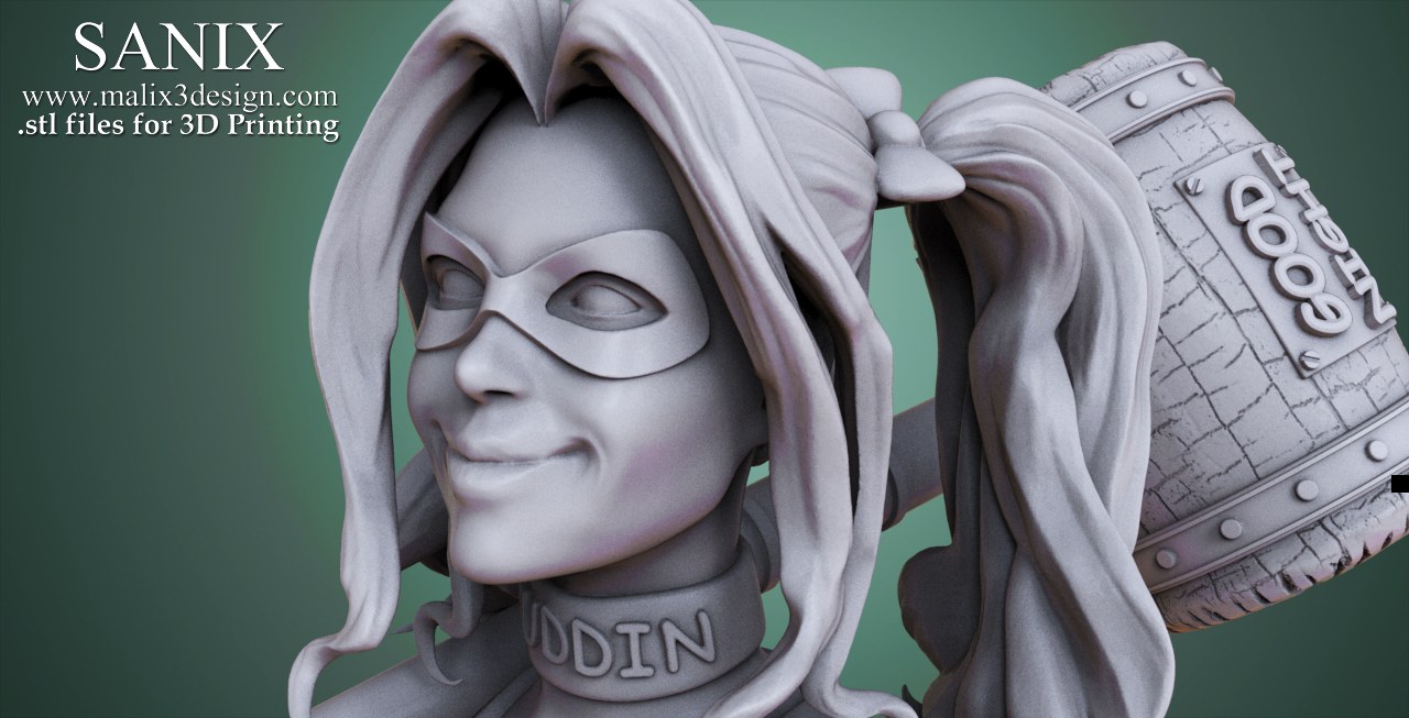 Harley Quinn 2 by Sanix — 3D model download