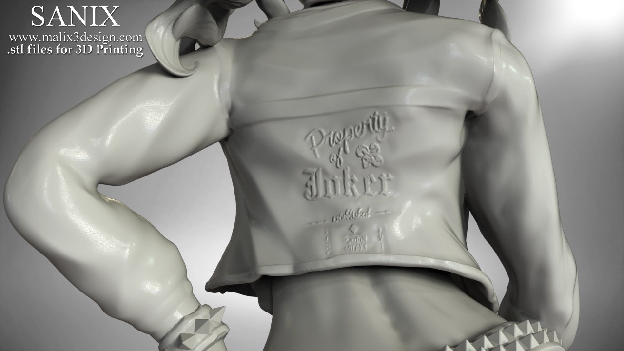 Harley Quinn SANIX — 3D model download