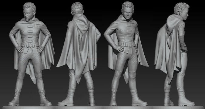 Robin Damian — 3D model download