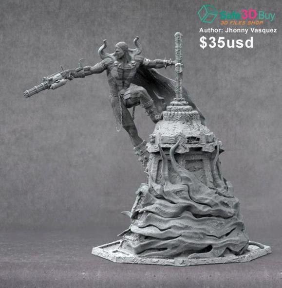 Spawn Torre - By Jhonny Vazquez — 3D model download