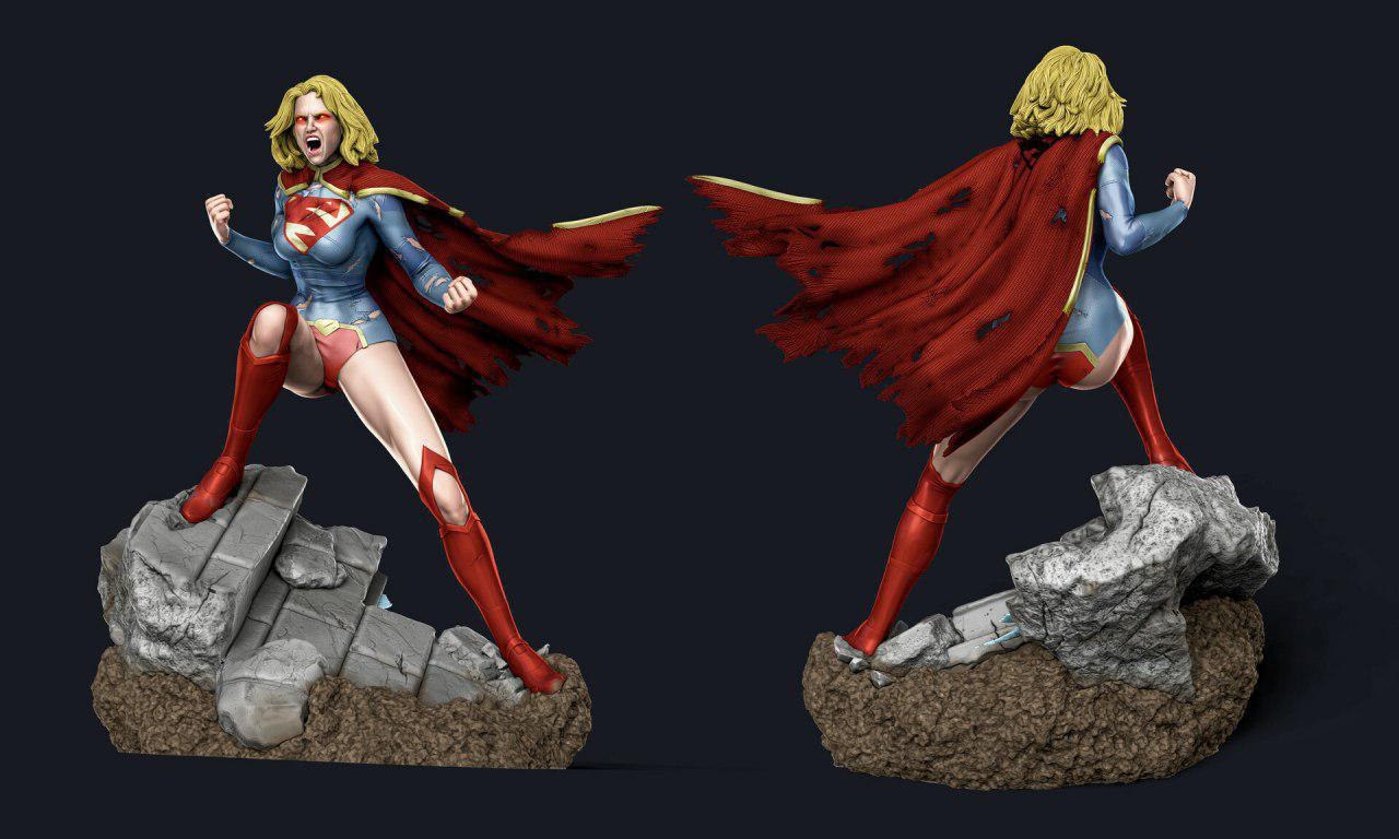 Supergirl — 3D model download