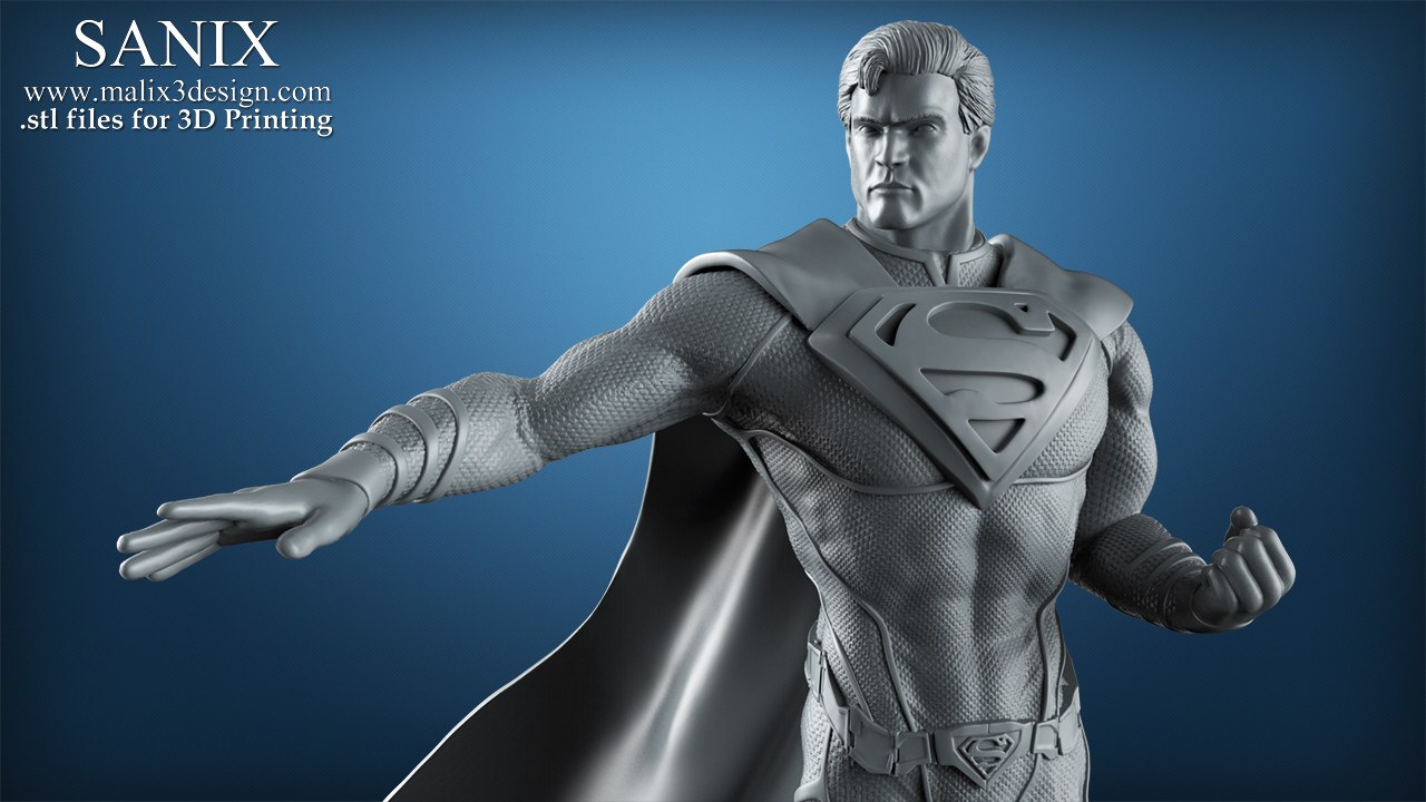 Superman malix — 3D model download