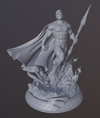 Sk. Superman — 3D model download
