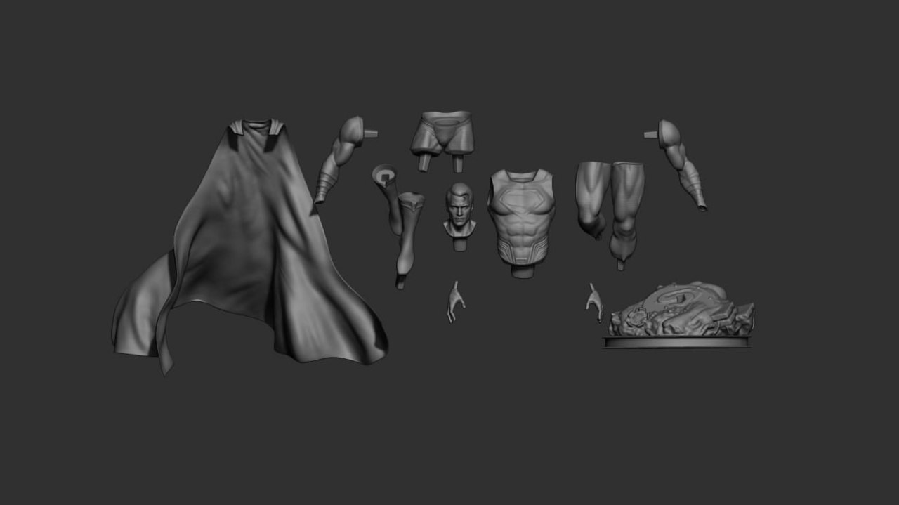 Superman Man Of Steel — 3D model download