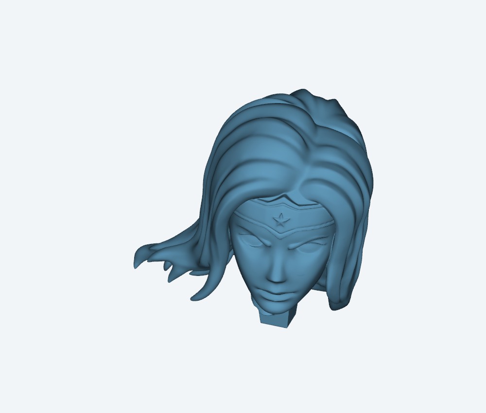 Chibi Wonder Woman — 3D model download