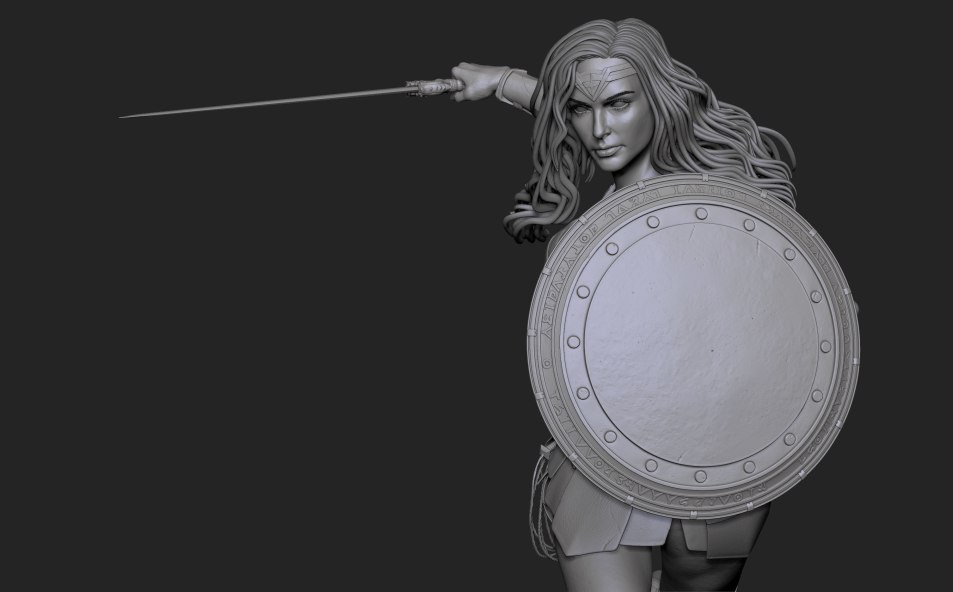 Wonder Woman CGTRADER — 3D model download