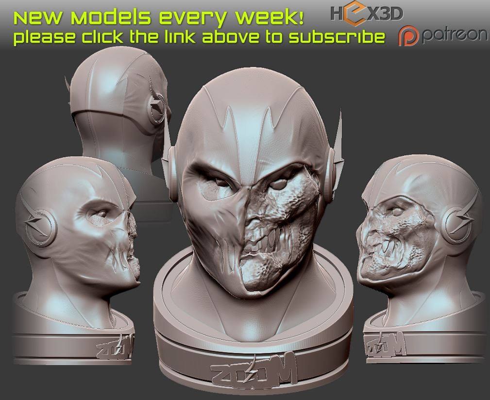 Zoom Bust from Hex3d — 3D model download