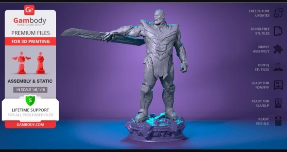 Thanos ENDGAME — 3D model download