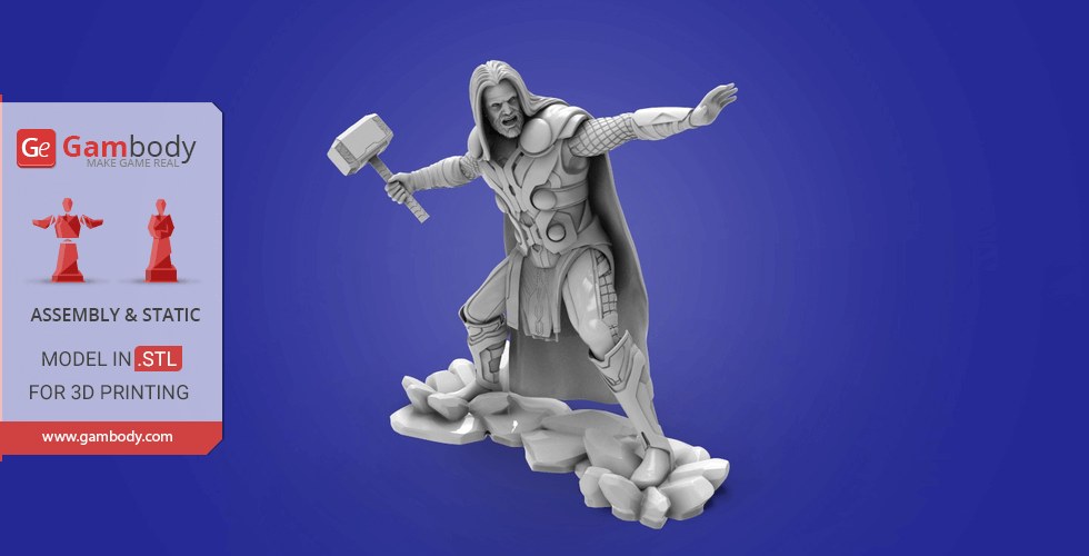 Thor God of Thunder — 3D model download