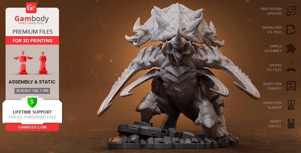 Ultralisk — 3D model download