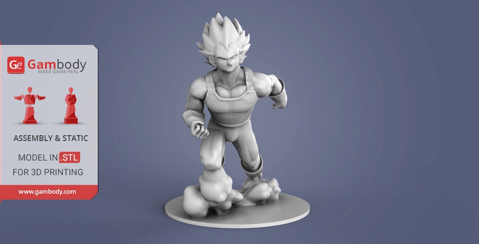 Vegeta — 3D model download