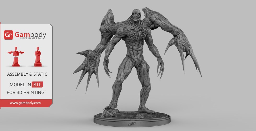 William Birkin Monster — 3D model download