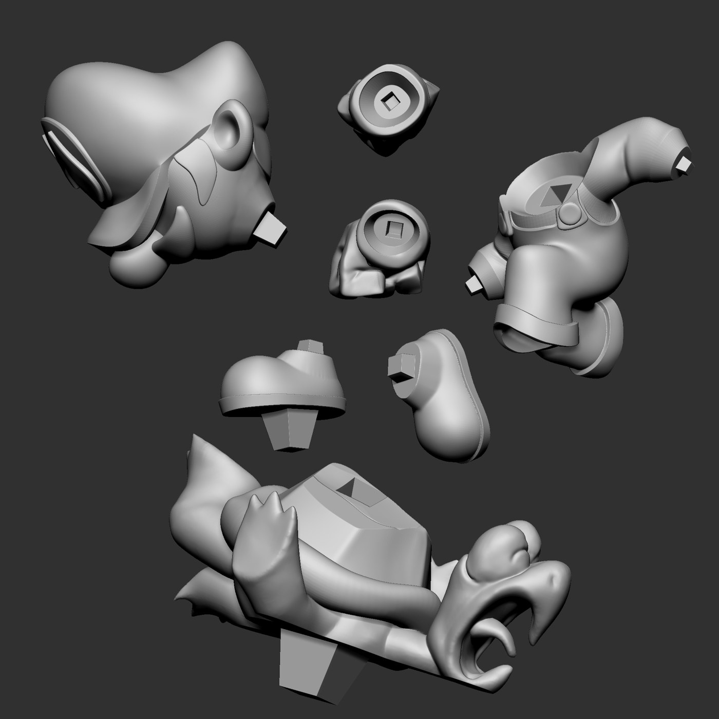 Mario and Luigi - SPECIALSTLS — 3D model download