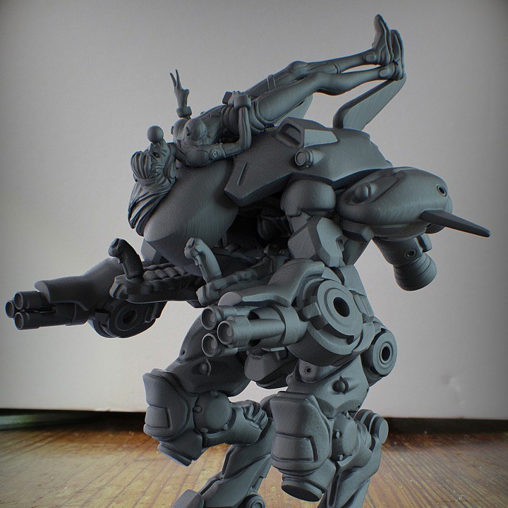 D.Va Meka - Victory Pose — 3D model download