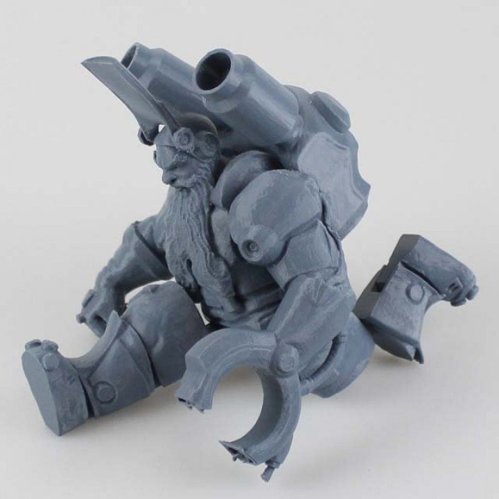 Torbjorn (articulated print-in-place) — 3D model download
