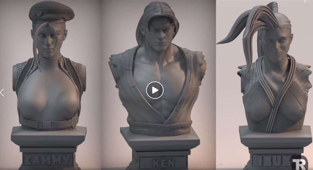 Street Figther — 3D model download