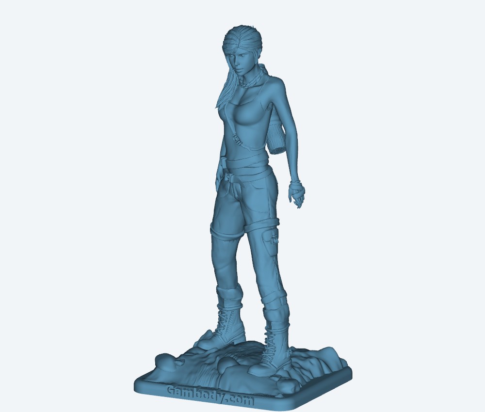 Gambody - Lara Croft — 3D model download
