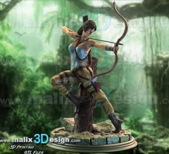 Lara Croft — 3D model download