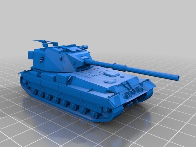 FV215b tank — 3D model download