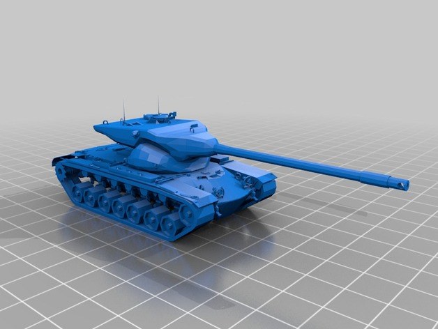 T57 Tank — 3D model download