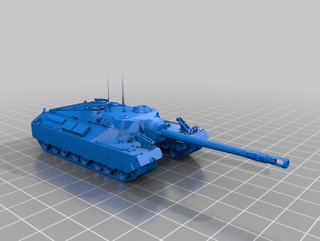 T95 tank — 3D model download