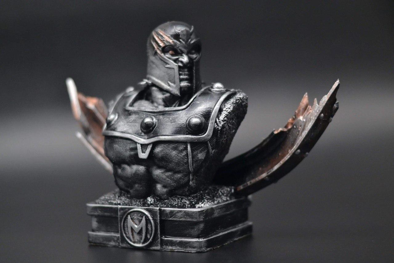 Magneto Bust — 3D model download
