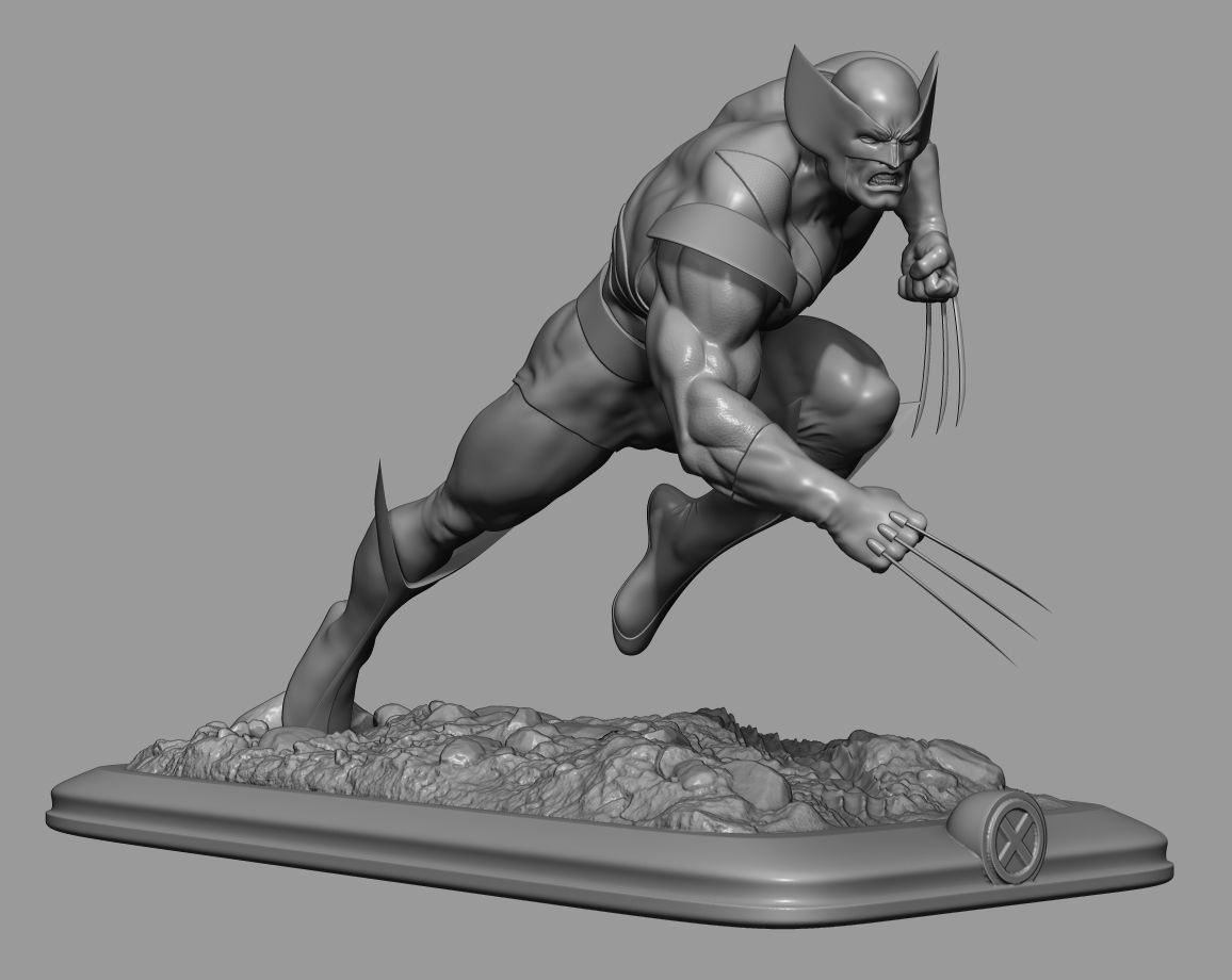 Wolverine obj – Google Drive — 3D model download