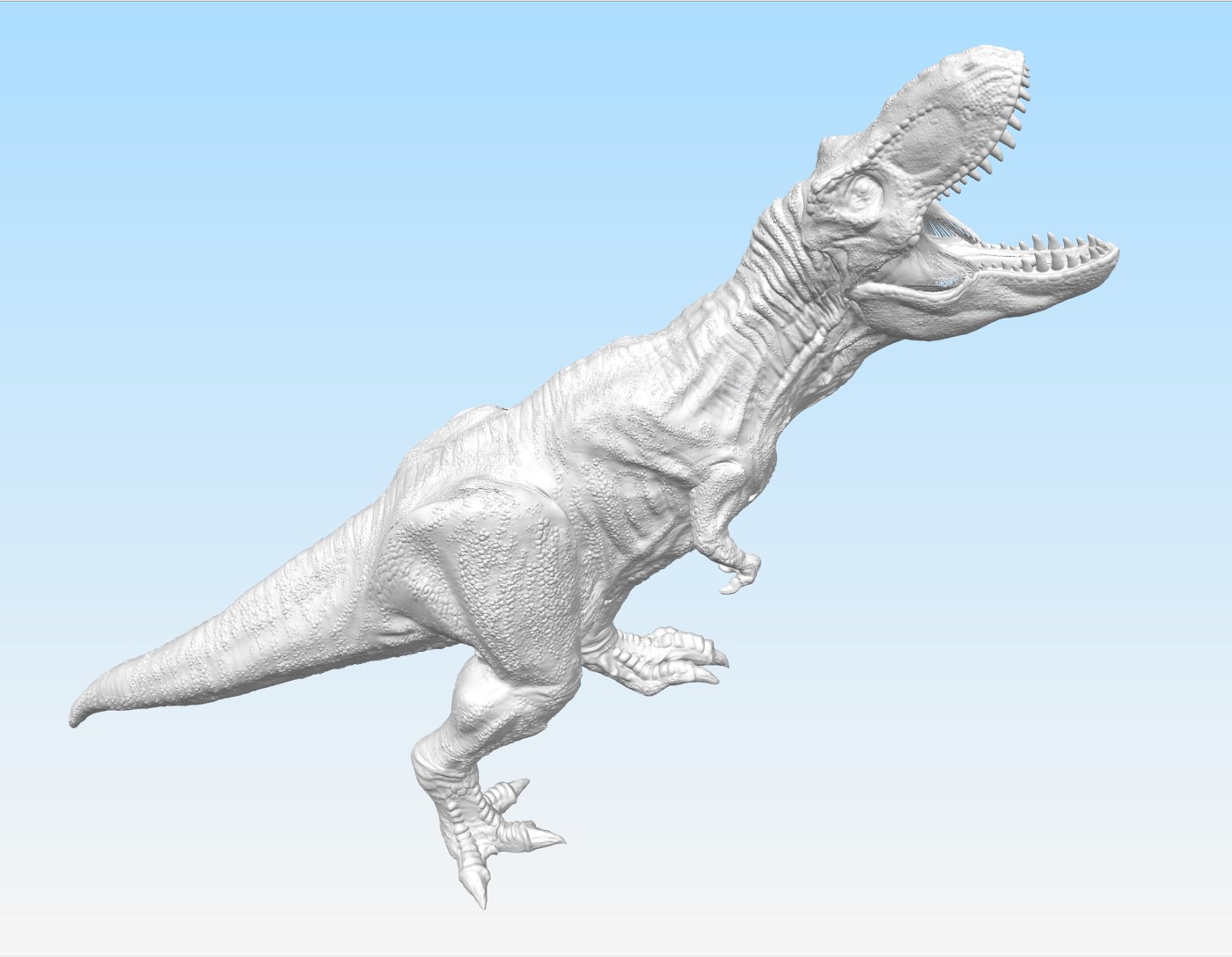 T-Rex Vs Carnotaurus — 3D model download