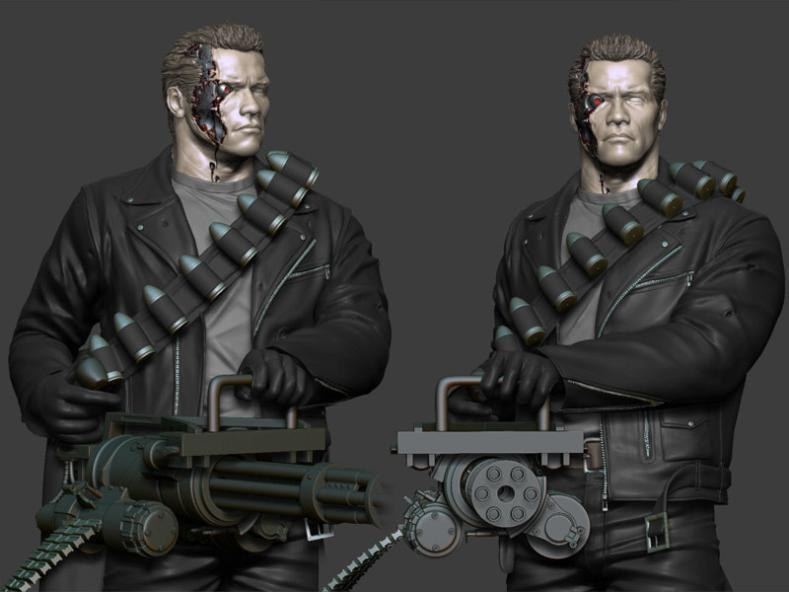 Terminator HQ - STL — 3D model download