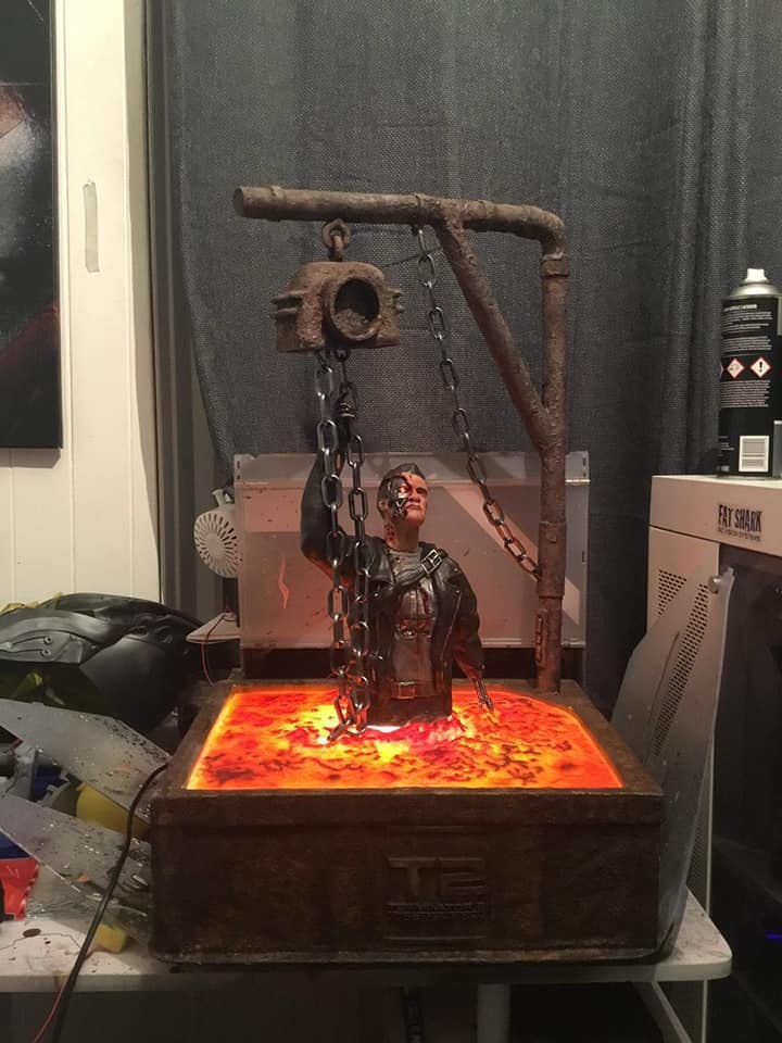 Terminator Lamp - Special STL — 3D model download