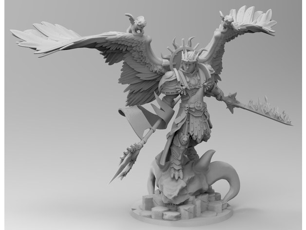 Bloody Glorius Hawk-boy — 3D model download