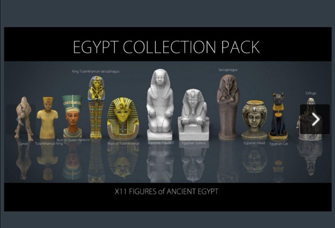 Egypt Collection Pack v1 — 3D model download
