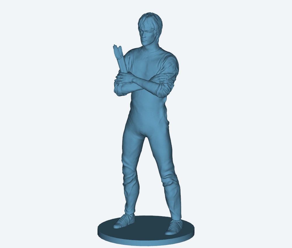Finished Bruce Lee — 3D model download