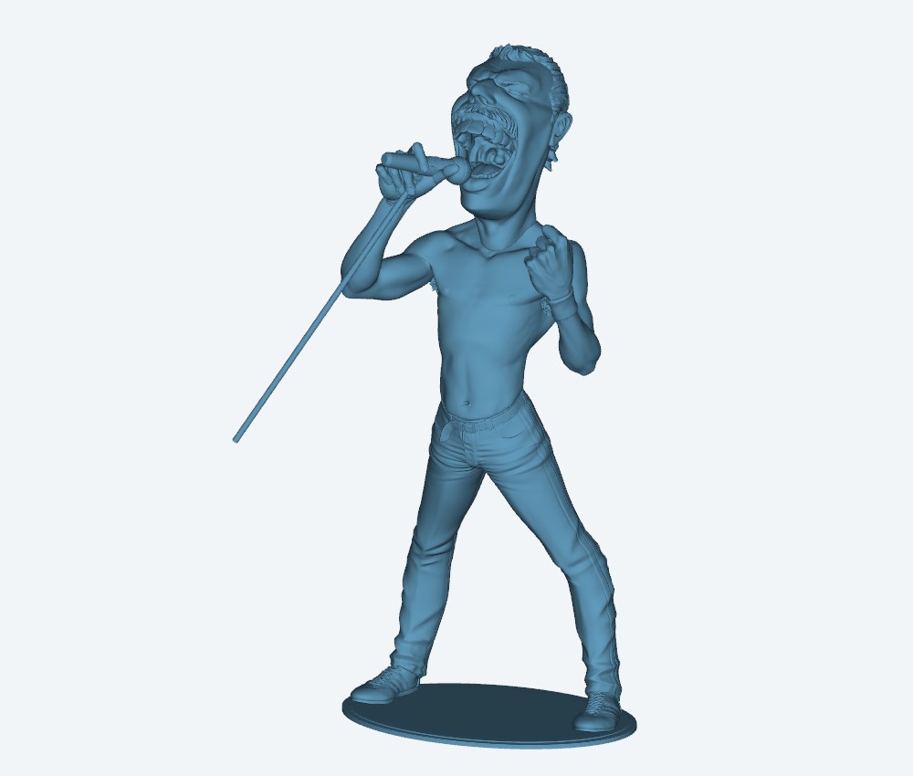 Freddie for print — 3D model download