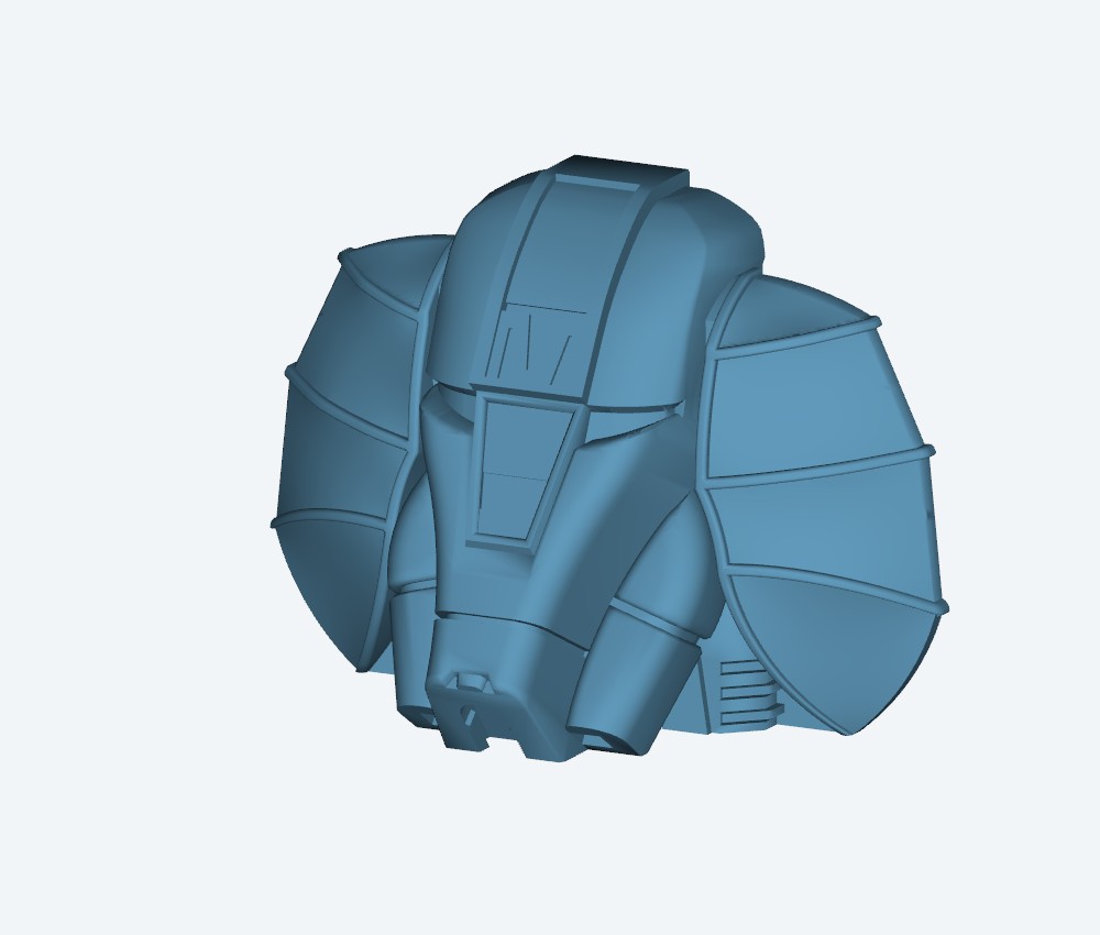 Full Articulated Power Robot No Support — 3D model download