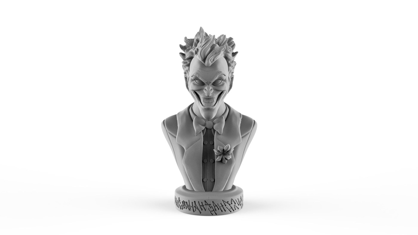 joker-bust by Vedran Marjanović — 3D model download