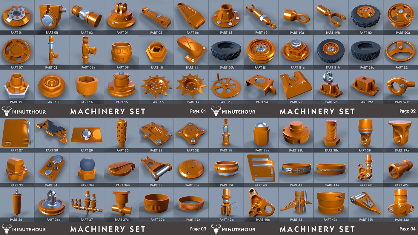 Kitbash — 3D model download