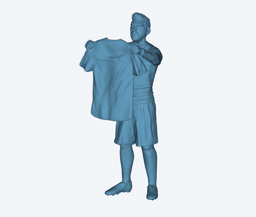 Messi — 3D model download
