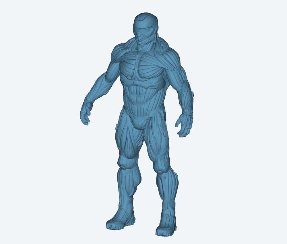 Nano Suit Statue91843 — 3D model download